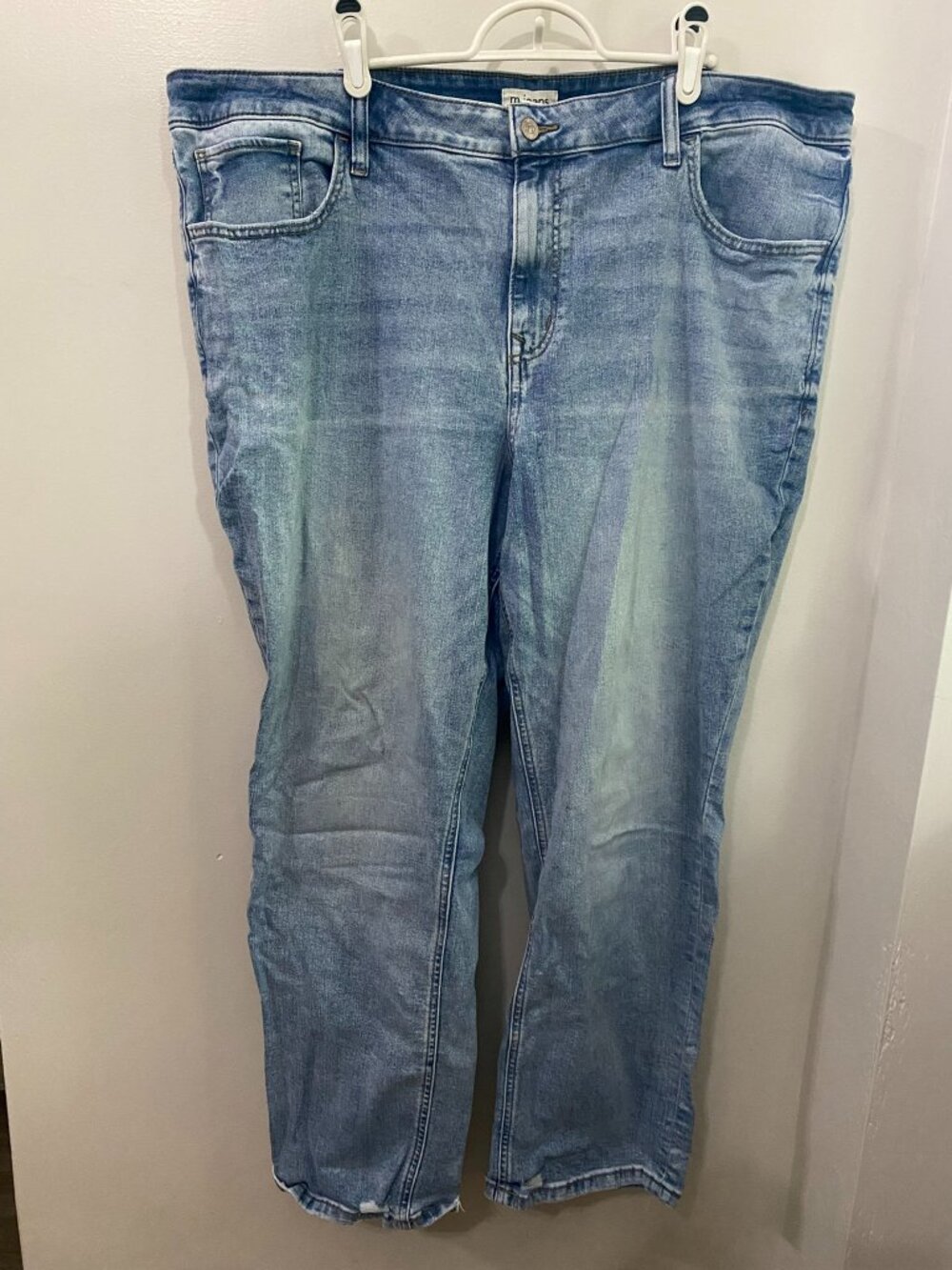 Maurices Boot Cut Light Wash Plus Sized Jeans 24W
